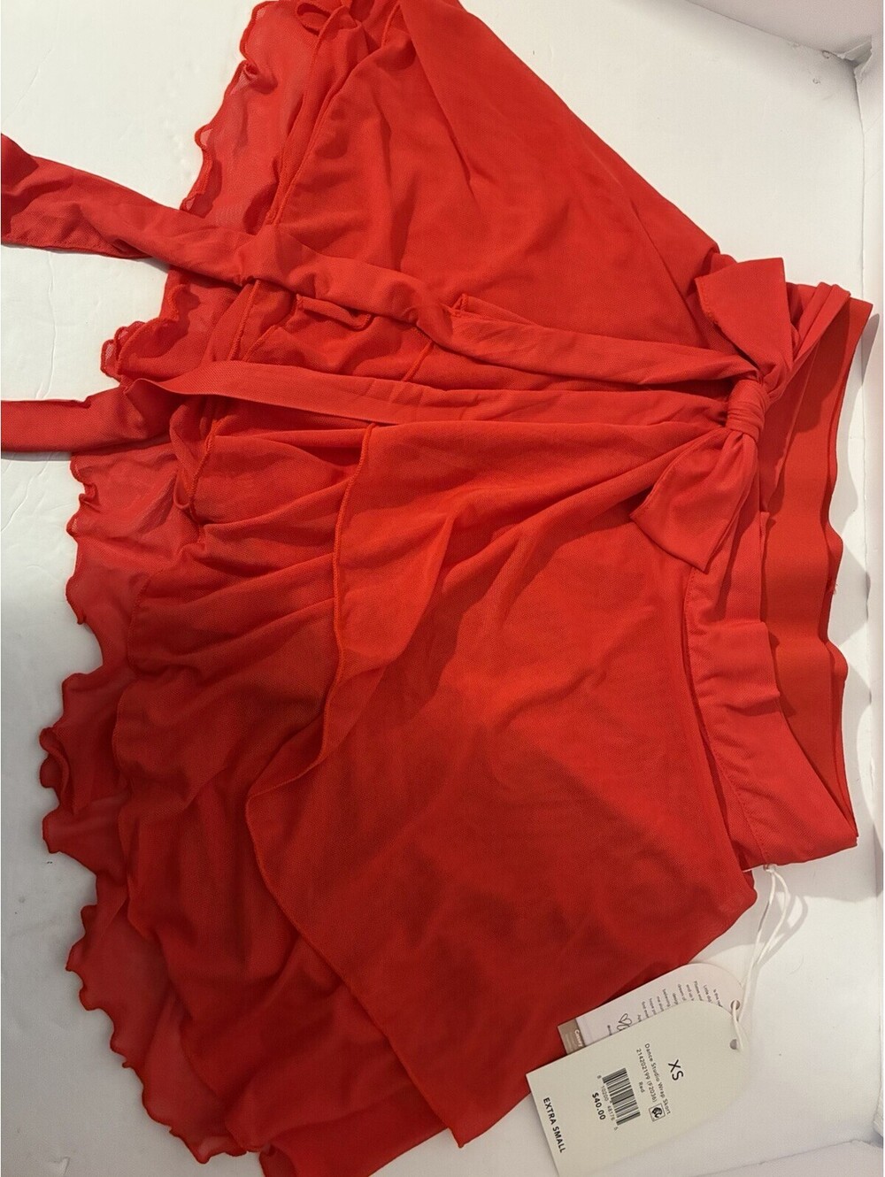 Blogilates Dance Studio Wrap Skort Red XS